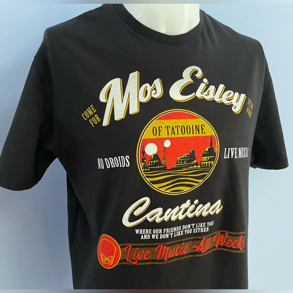 Mad engine star wars tatooine mens t-shirt